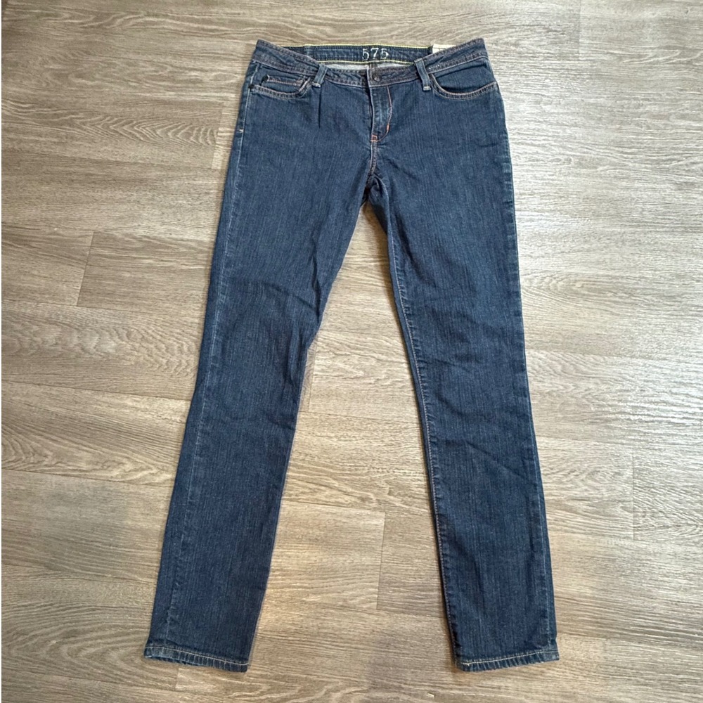 575 Denim Womens Size 30 Straight Leg Jeans Dark Wash Made in Los Angeles